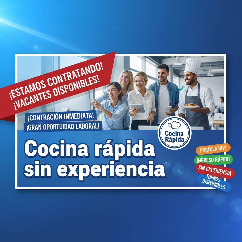 Cocina rápida sin experiencia